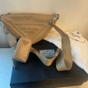 Prada triangle bag